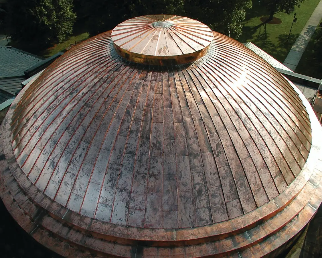 Craftsman Roofing crew installing a new roof in Churchville